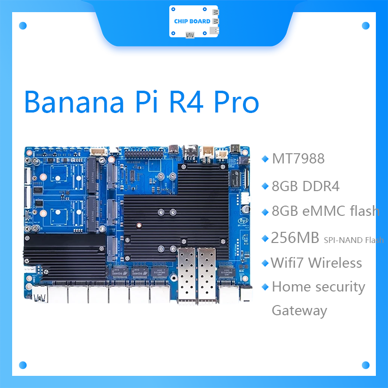 Banana Pi BPI-R4 Pro board off - đánh giá và giá Bananapi Bpi R4 Wifi 7